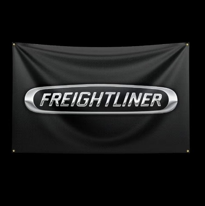Grote vlaggen Freightliner (150x90cm) Nieuw., Diversen, Vlaggen en Wimpels, Ophalen of Verzenden, Nieuw