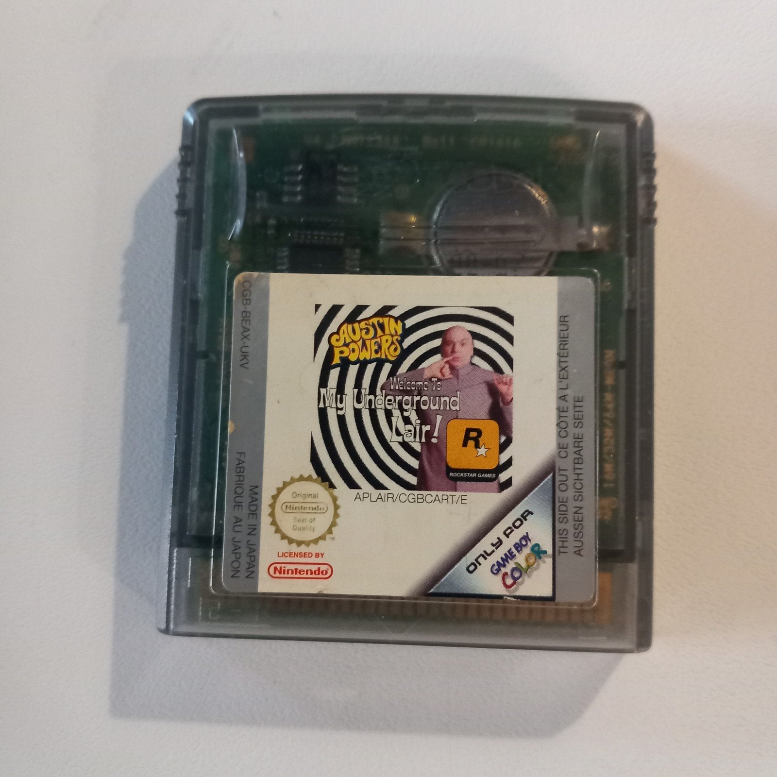 Austin alimente la Nintendo Gameboy Color Pal, Consoles de jeu & Jeux vidéo, Enlèvement ou Envoi