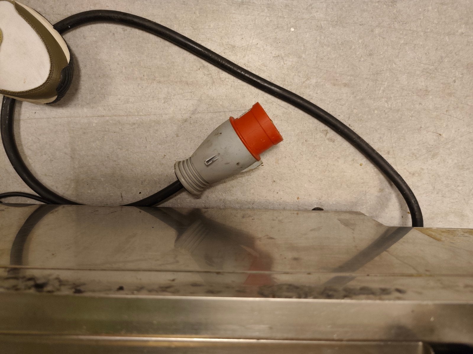 professionele Zanussi friteuse, Ophalen