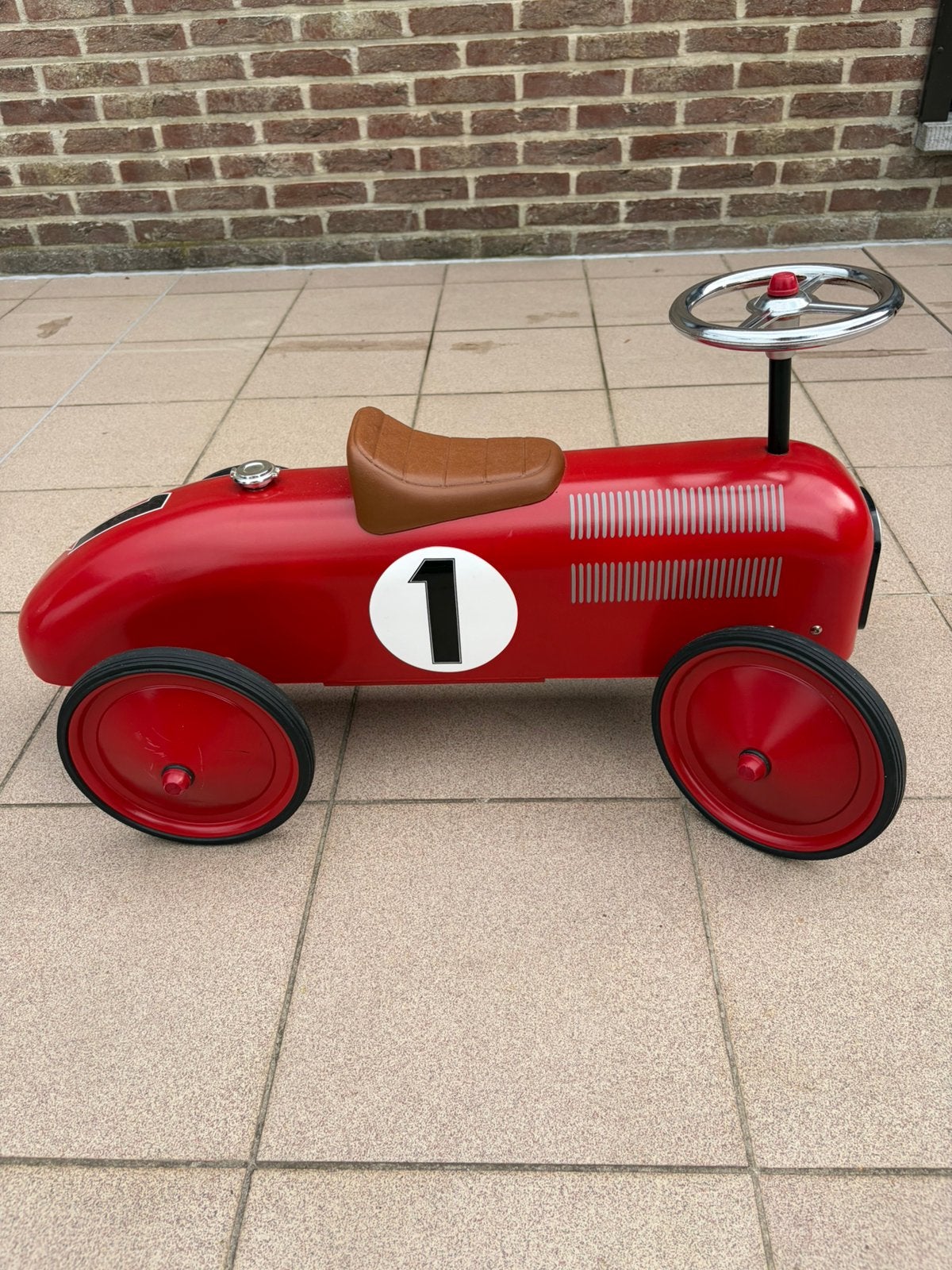 James Retro Roller loopwagen, stijl formule 1 wagen, Kinderen en Baby's, Ophalen, Zo goed als nieuw