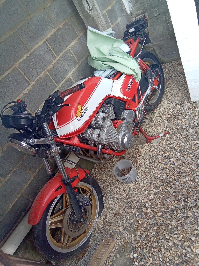 Honda cb 900 F gouden komonderdelen MOET WEG, Ophalen, Gebruikt