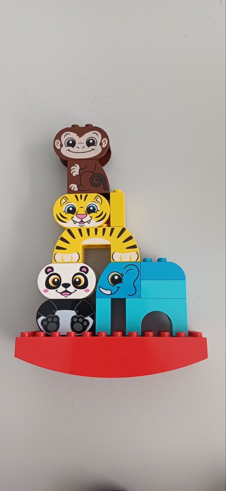 duplo balancerende dieren 1,5jaar, Ophalen