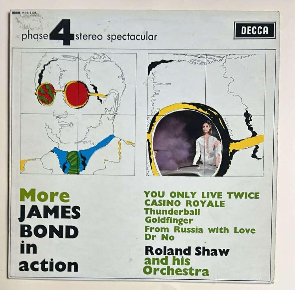 Roland Shaw And His Orchestra* – More James Bond In Action, CD & DVD, Vinyles | Pop, Utilisé, 12 pouces, Enlèvement ou Envoi