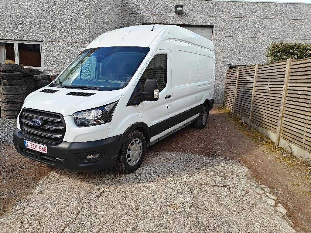 Ford Transit L3 H3 2 ans de garantie, Autos, Entreprise, 3 places, 3000 kg, 96 kW