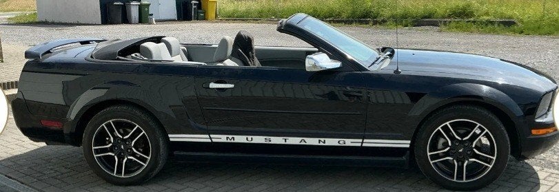 Ford mustang cabriolet prête a immatriculer!, Autos, Achat, Cabriolet, Autre, Noir