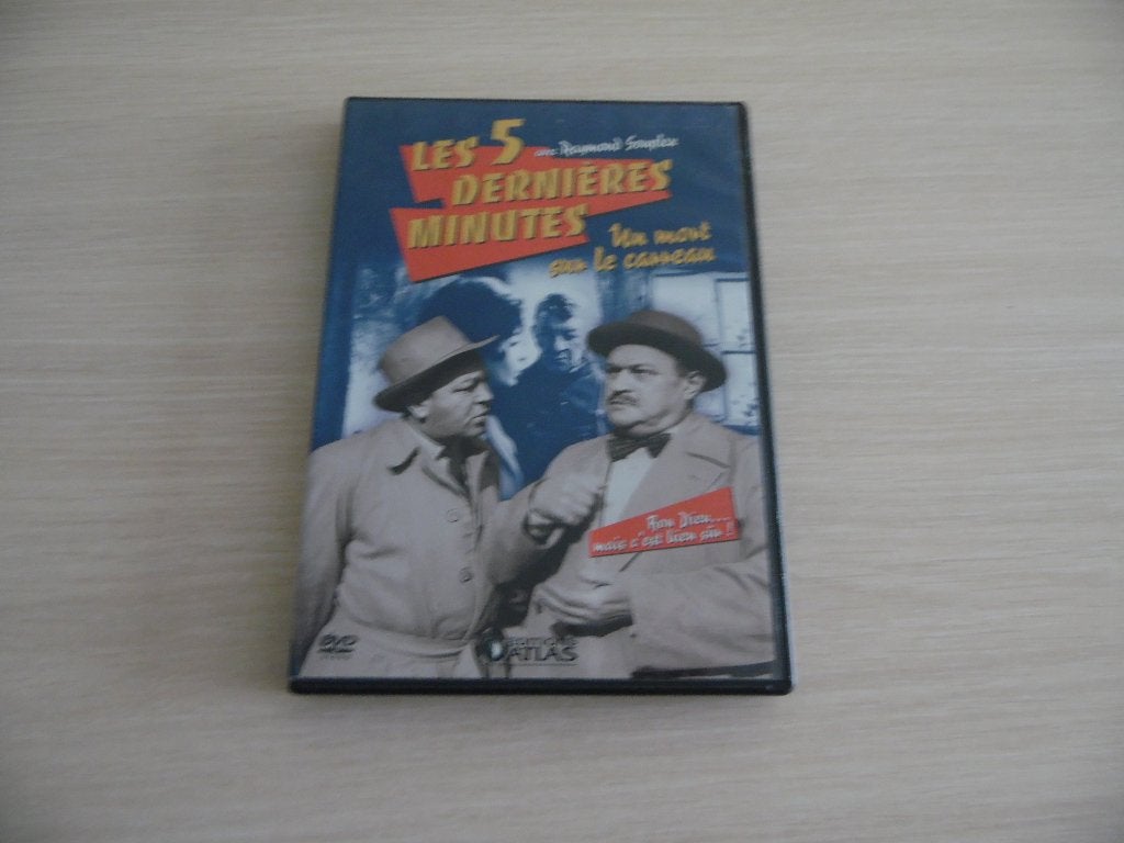 LES CINQ DERNIÈRES MINUTES     UN MORT SUR LE CARREAU, Cd's en Dvd's, Dvd's | Tv en Series, Alle leeftijden, Overige genres, Ophalen of Verzenden