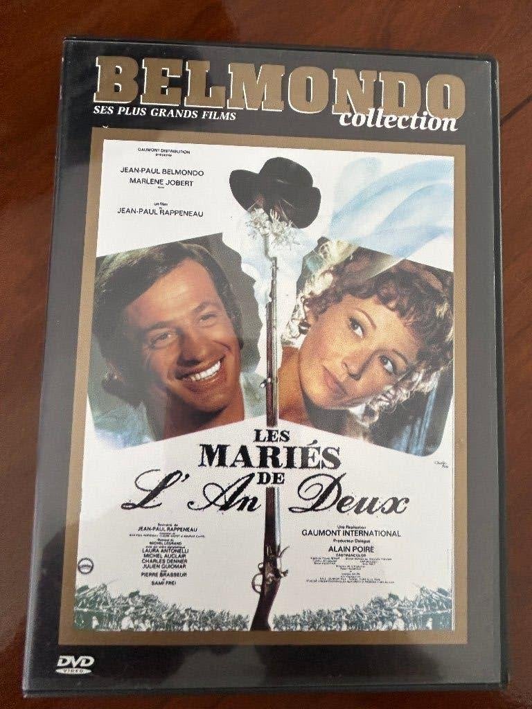Les mariés de l'An Deux - DVD - Belmondo, Jobert, Enlèvement, Comme neuf, Français, Français