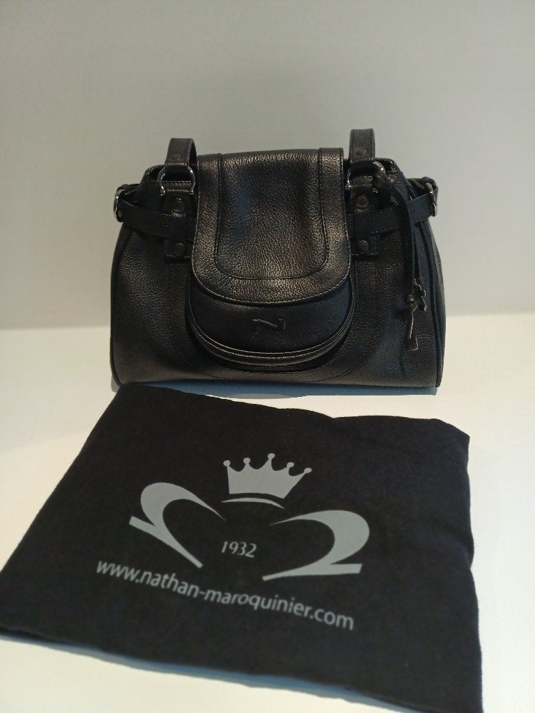 Nathan Baume handtas, Handtassen en Accessoires, Ophalen, Gebruikt, Zwart, Handtas