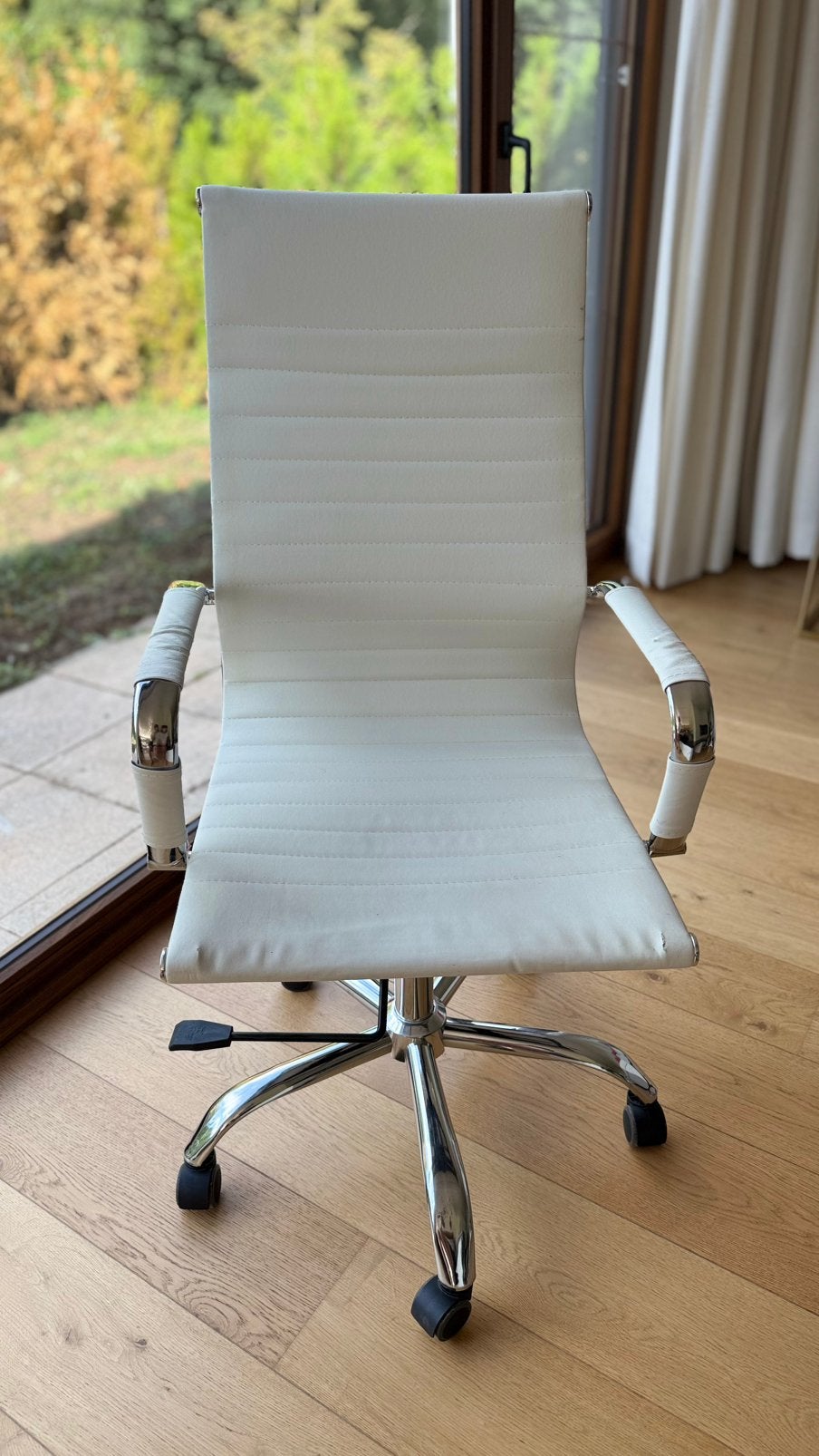 chaise de bureau, Enlèvement, Utilisé, Blanc, Chaise de bureau
