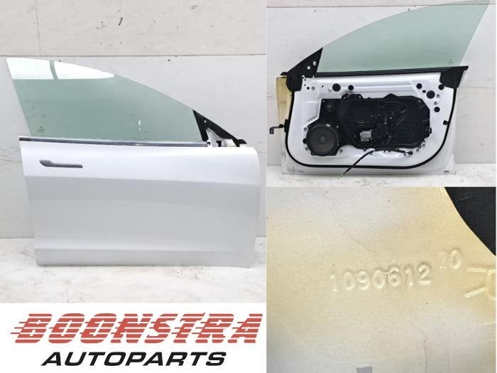 Portier 4Deurs rechts-voor van een Tesla Model 3 (PPSW), Gebruikt, -, -, Ophalen of Verzenden