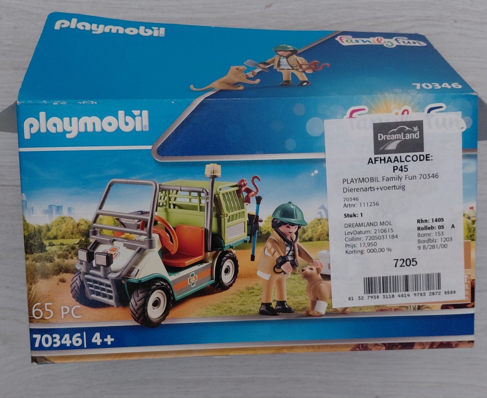 playmobil family fun dierenarts, Ophalen, Family fun