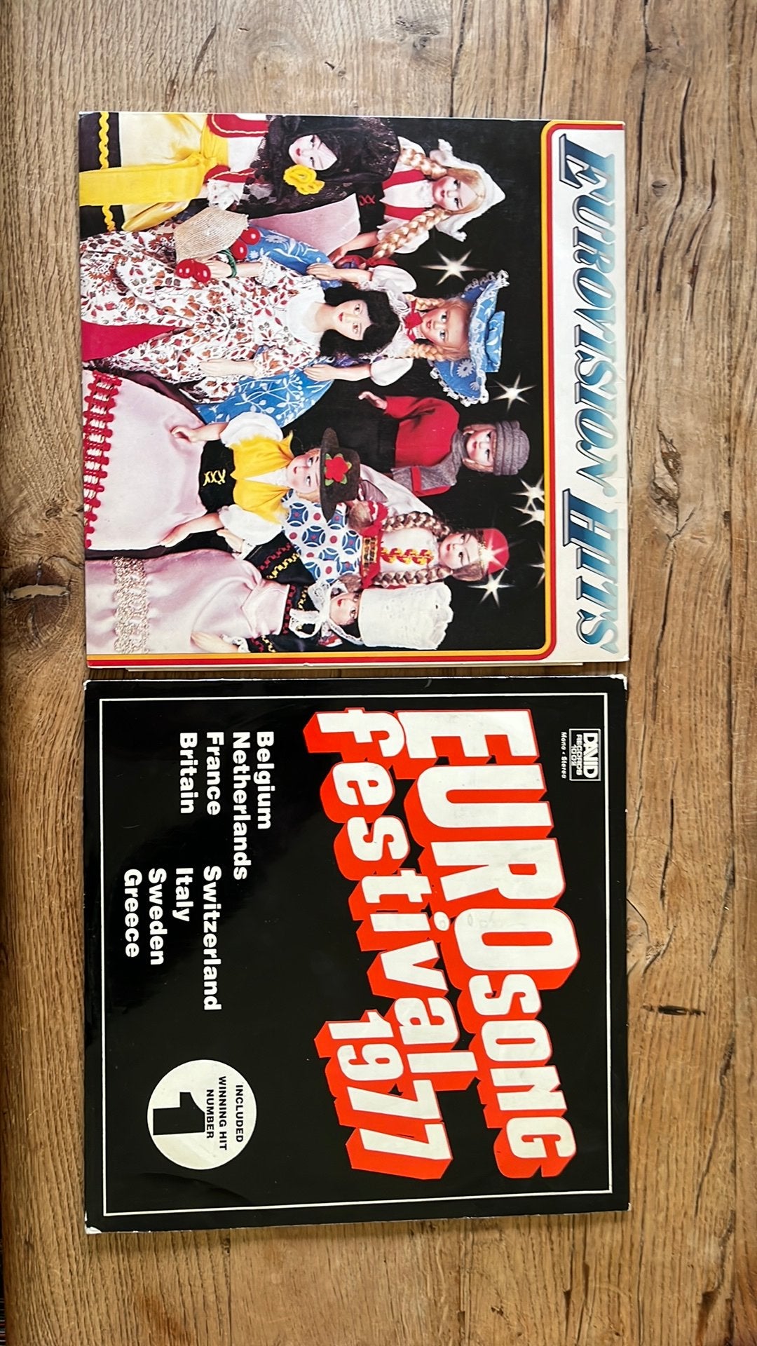 Disques vinyles Eurovision, Enlèvement ou Envoi, Utilisé, 12 pouces