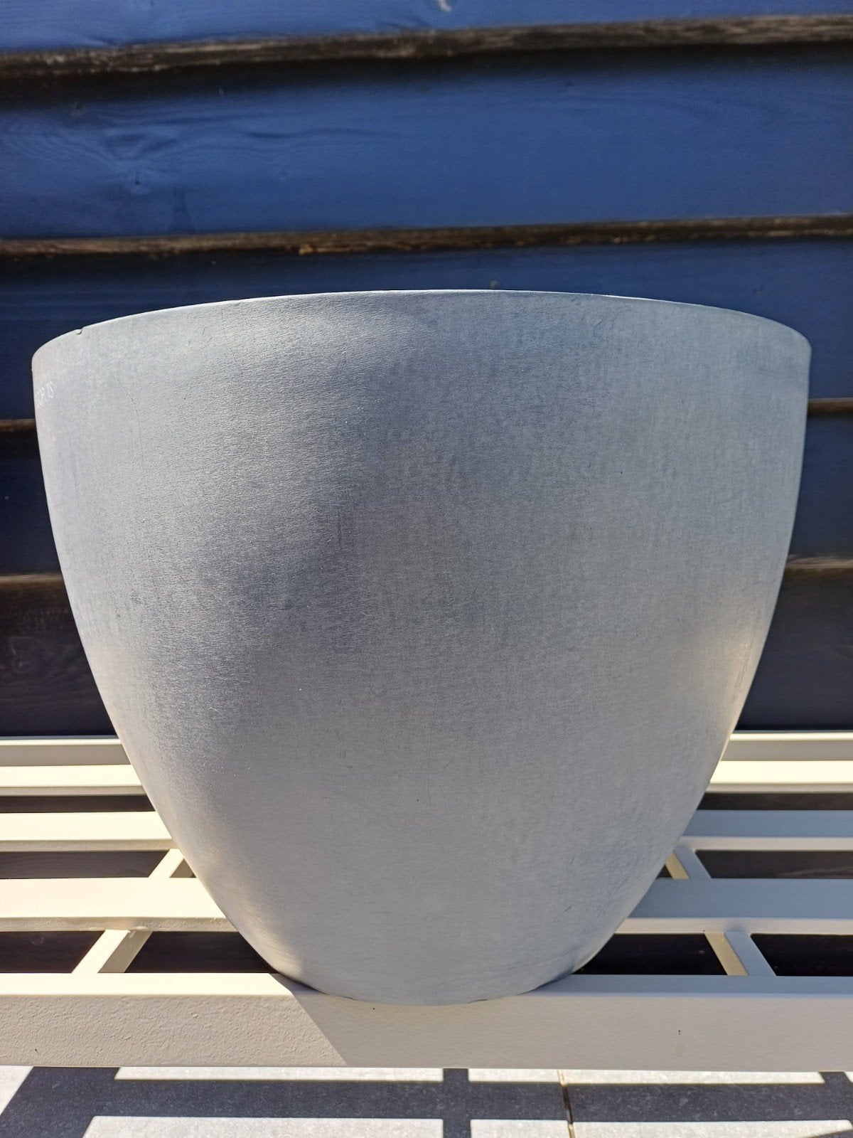ecopot 40x30cm grey, 40 cm ou plus, Rond, Comme neuf, Synthétique