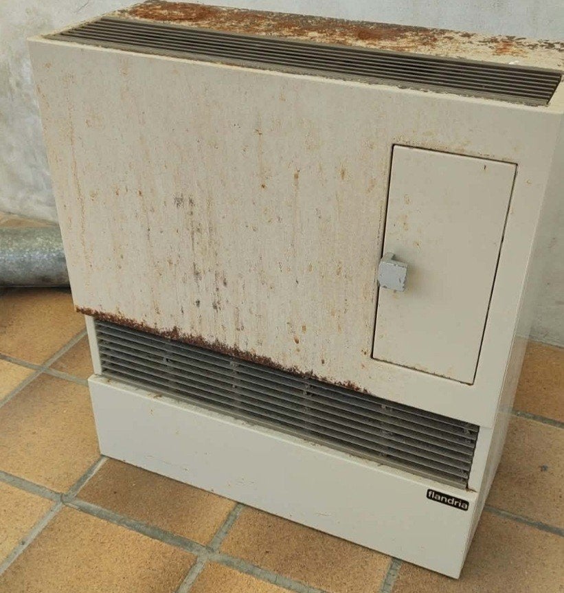 poêle au gaz de ville, Enlèvement, Autoportant, Gaz, Utilisé