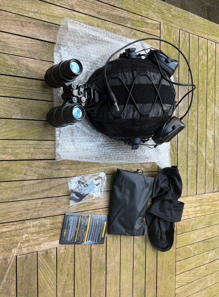 Zwart camo ballistic level 1 SF helmet, Diversen, Overige Diversen, Ophalen of Verzenden
