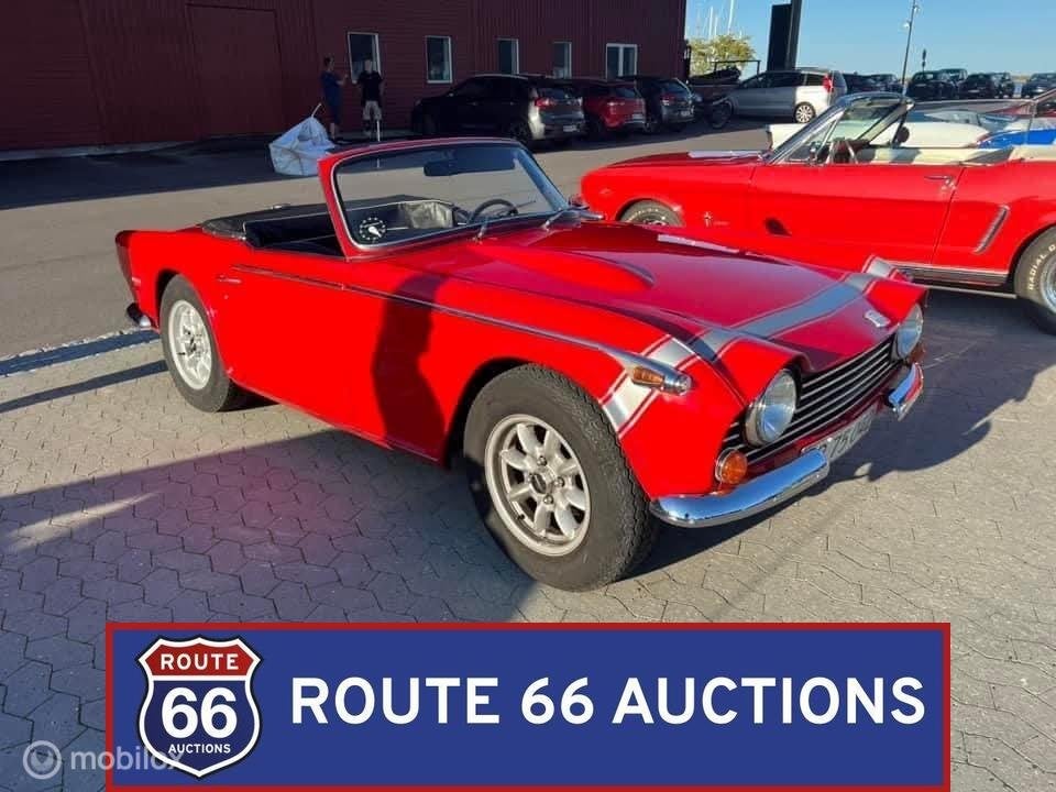 Triumph TR250 | 1968 | Route 66 Auctions, Autos, Achat, Entreprise, Boîte manuelle, Triumph