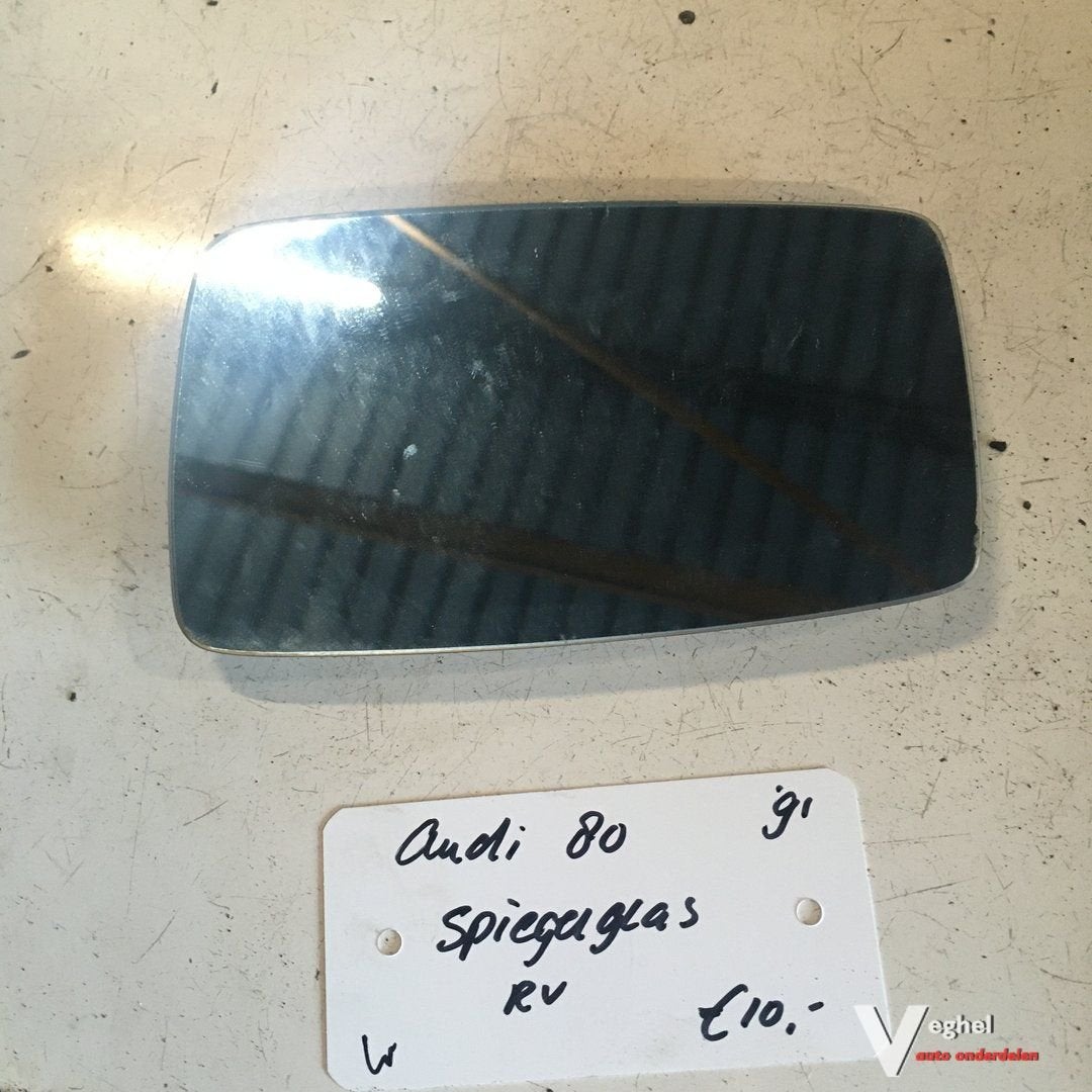Audi 80 1991 Buitenspiegelglas Rechtsvoor, Gebruikt, -, -, Ophalen of Verzenden