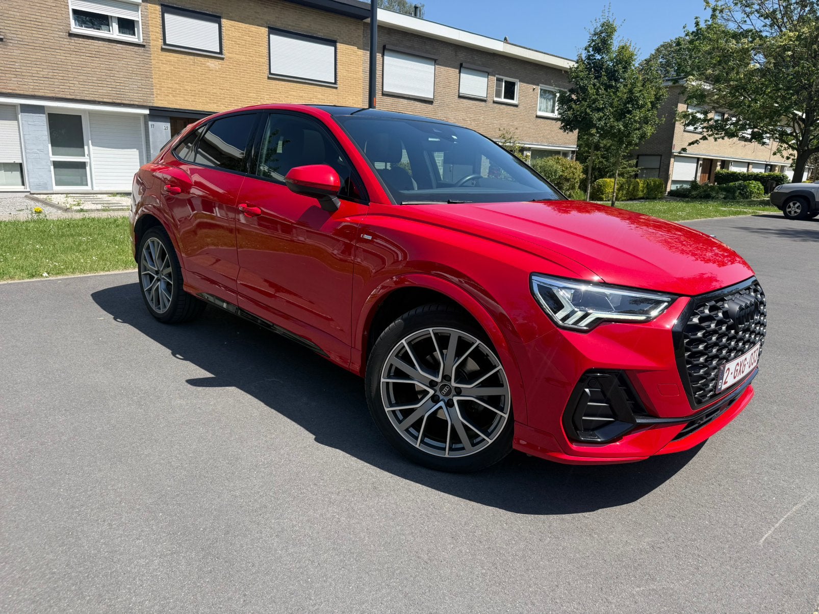 Audi Q3 1.5 TFSI 35 Sportback S-LINE, Autos, Audi, Rouge, Achat, Automatique, Particulier