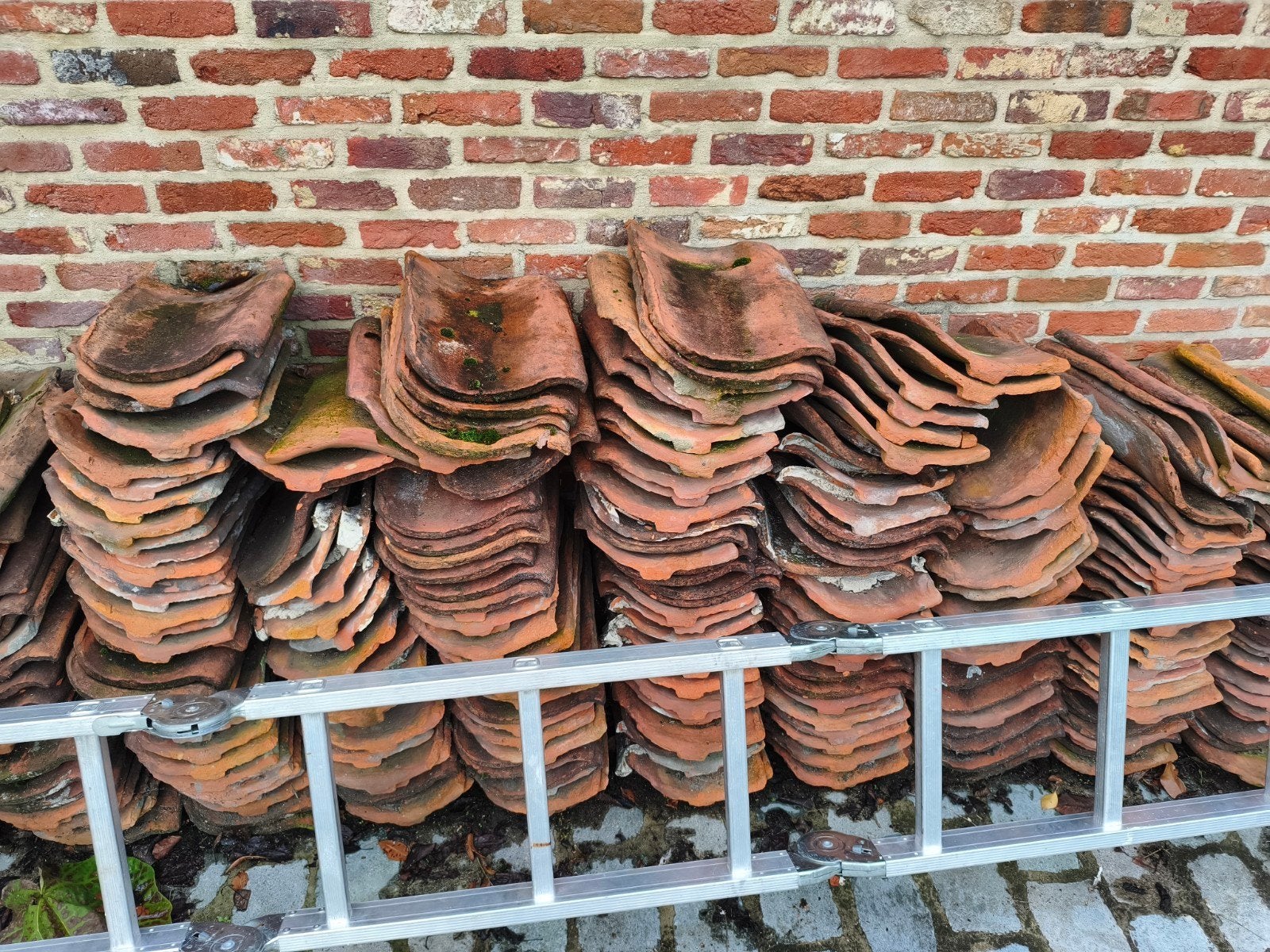 lot Boomse pannen -originele ca. 250 stuks, Pierre ou Argile, Enlèvement, Utilisé, Rouge