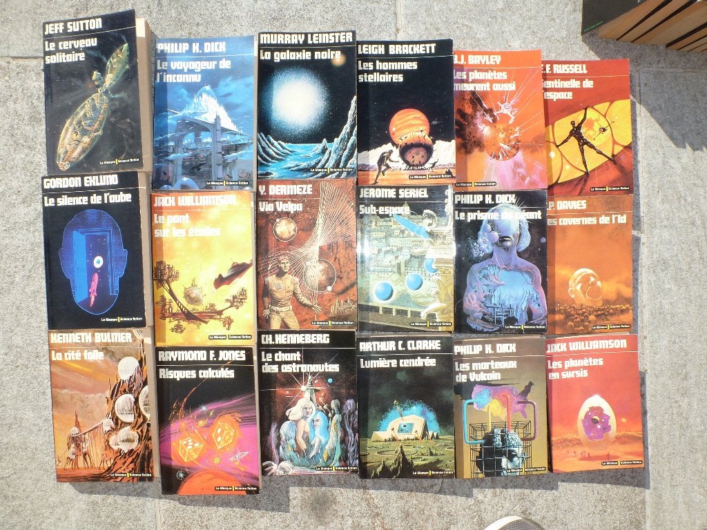 lot de 36 livres col. le masque/science fiction (années 70), Enlèvement, Comme neuf