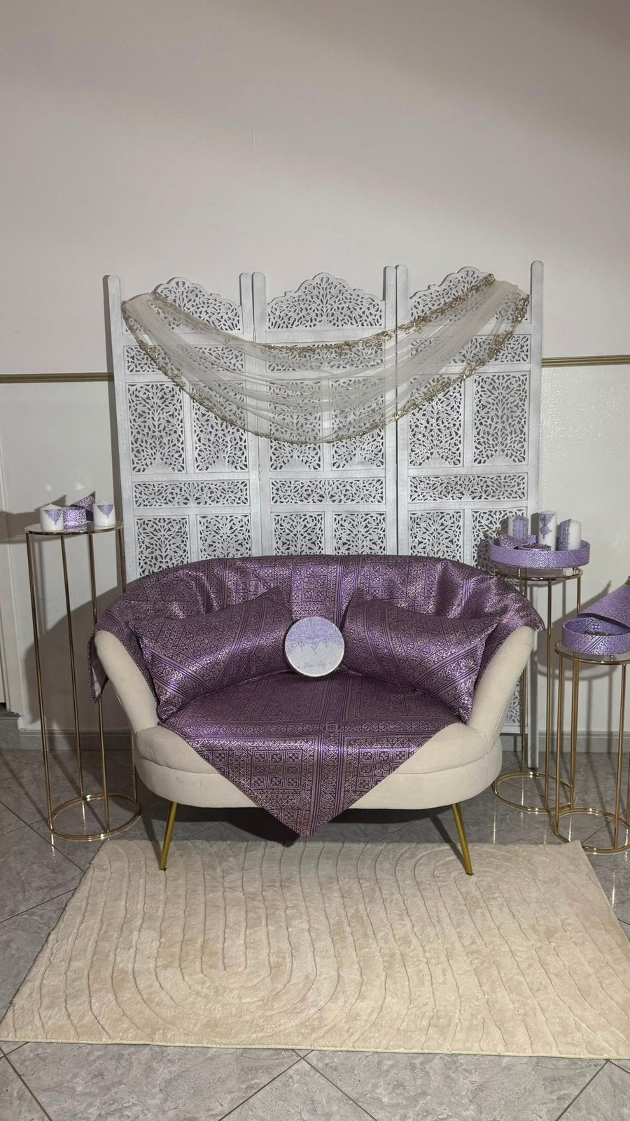 Galssa henna lila mauve, Enlèvement, Comme neuf
