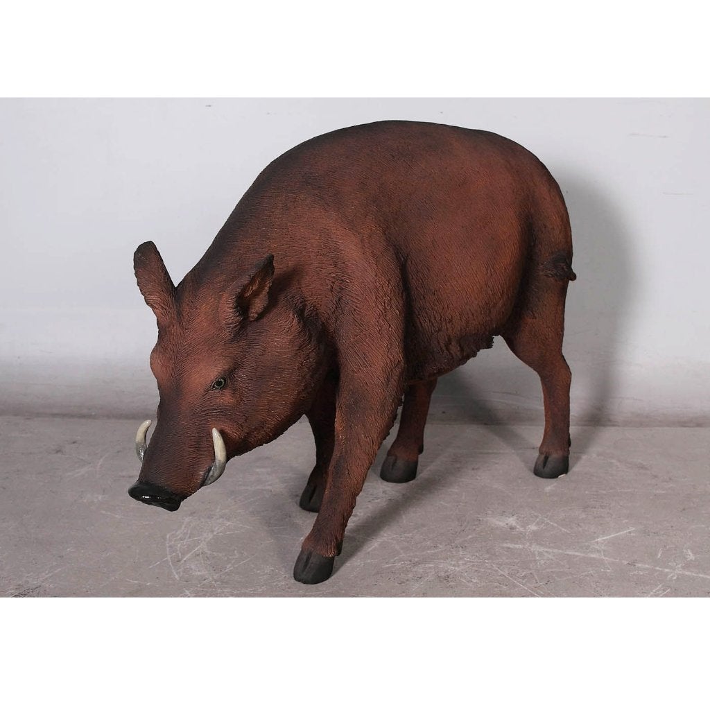 Wild zwijn 119 cm – beeld van een wild zwijn, Ophalen, Nieuw