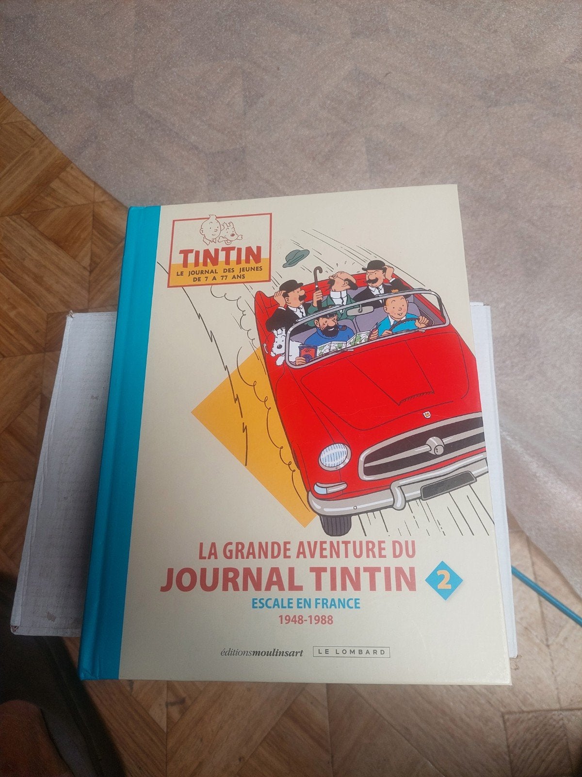 TintinLa grande aventure du journal tintin 1948-1988 neuf, Livres, BD, Une BD, Enlèvement ou Envoi, Comme neuf, Hergé.