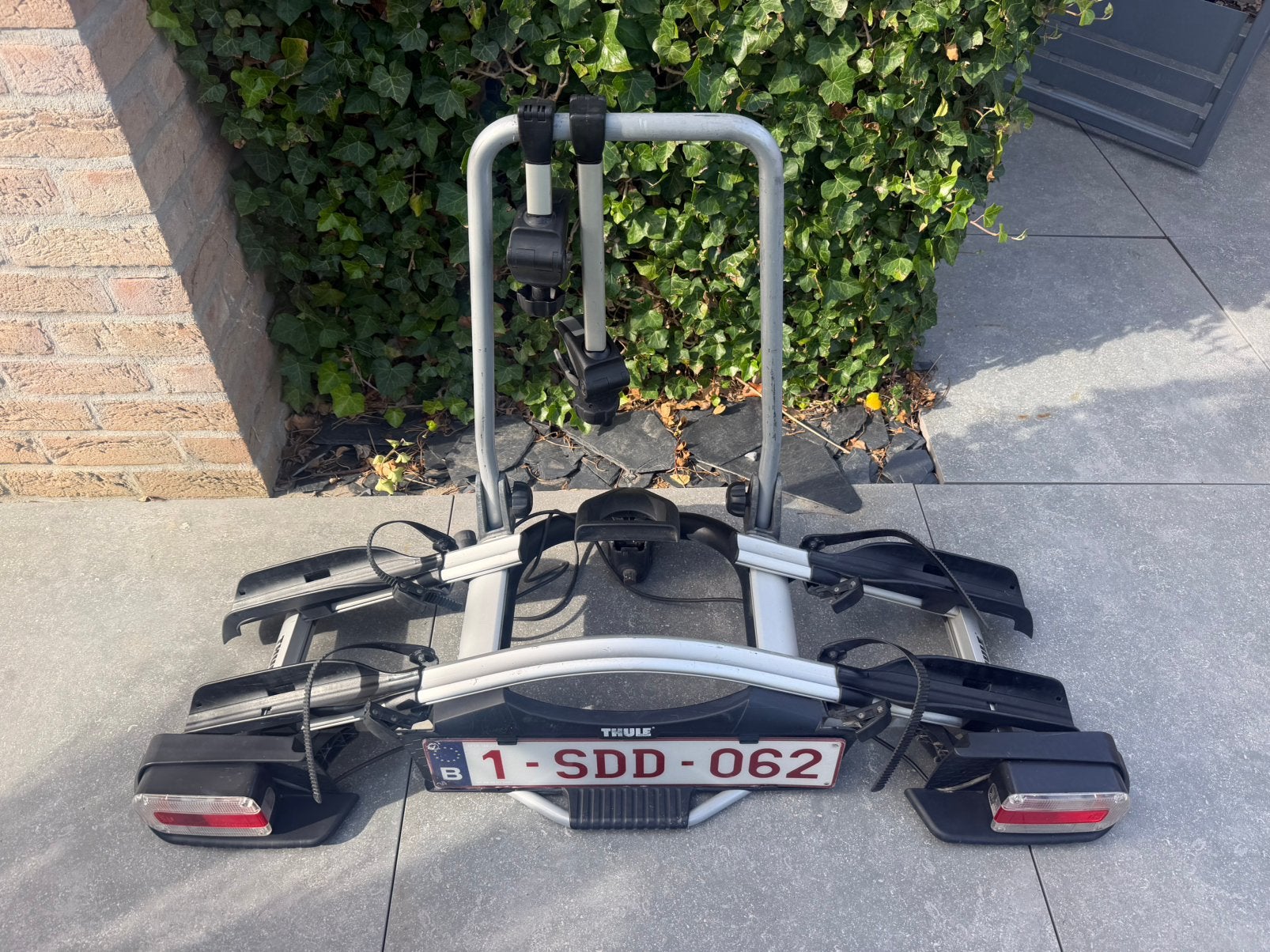 Porte velos THULE, Auto diversen, Fietsendragers, Ophalen, 2 fietsen, Zo goed als nieuw