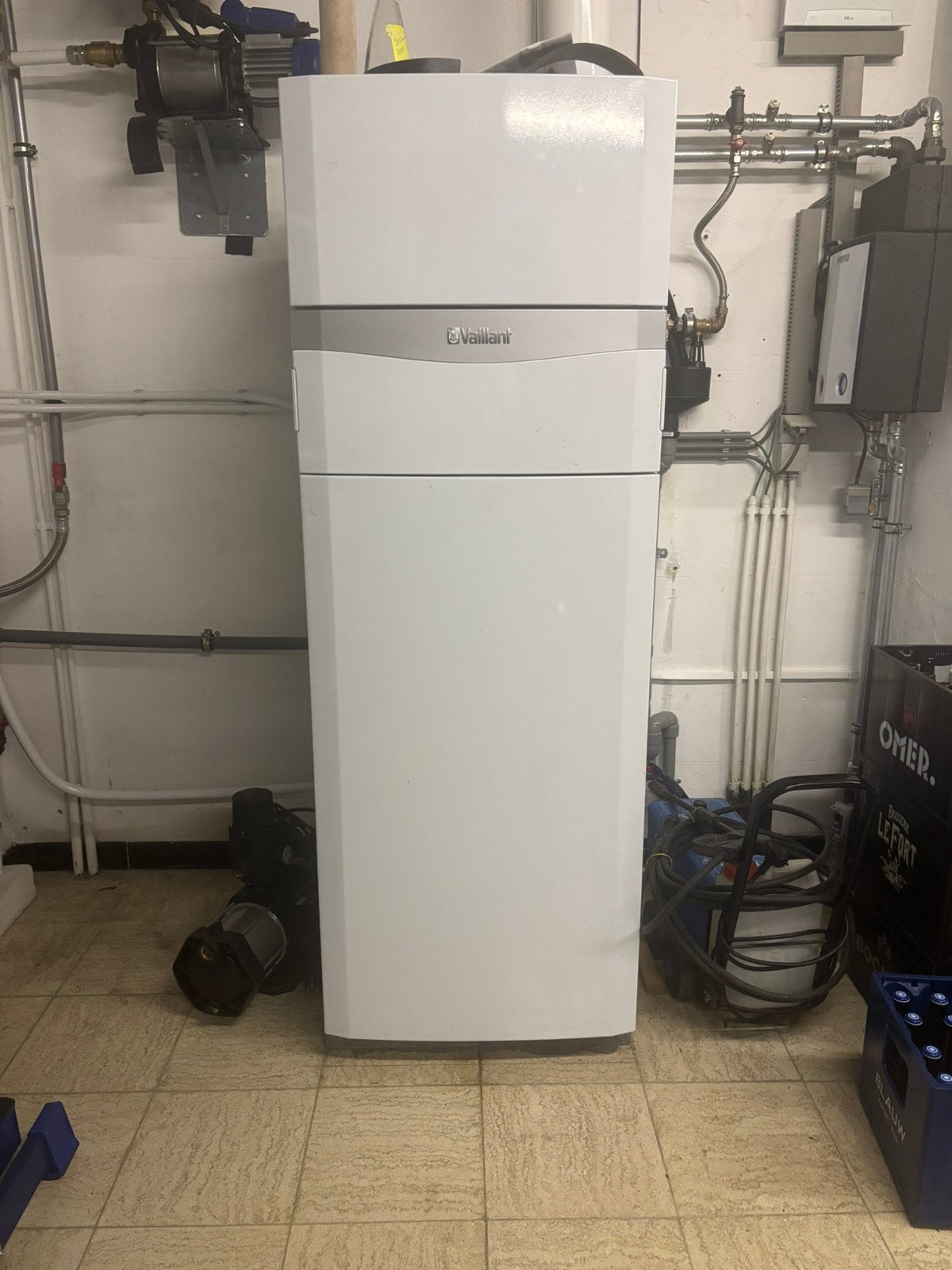 Condensatieketel Vaillant, Doe-het-zelf en Bouw, Chauffageketels en Boilers, Ophalen, Aardgas, 100 liter of meer, Boiler
