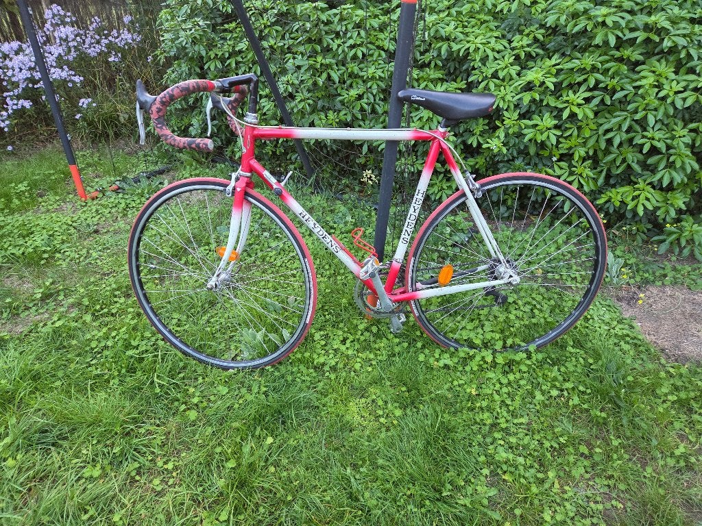 Retro koersfiets - 28 inch, Fietsen en Brommers, 28 inch, Gebruikt, Velgrem, 53 tot 57 cm
