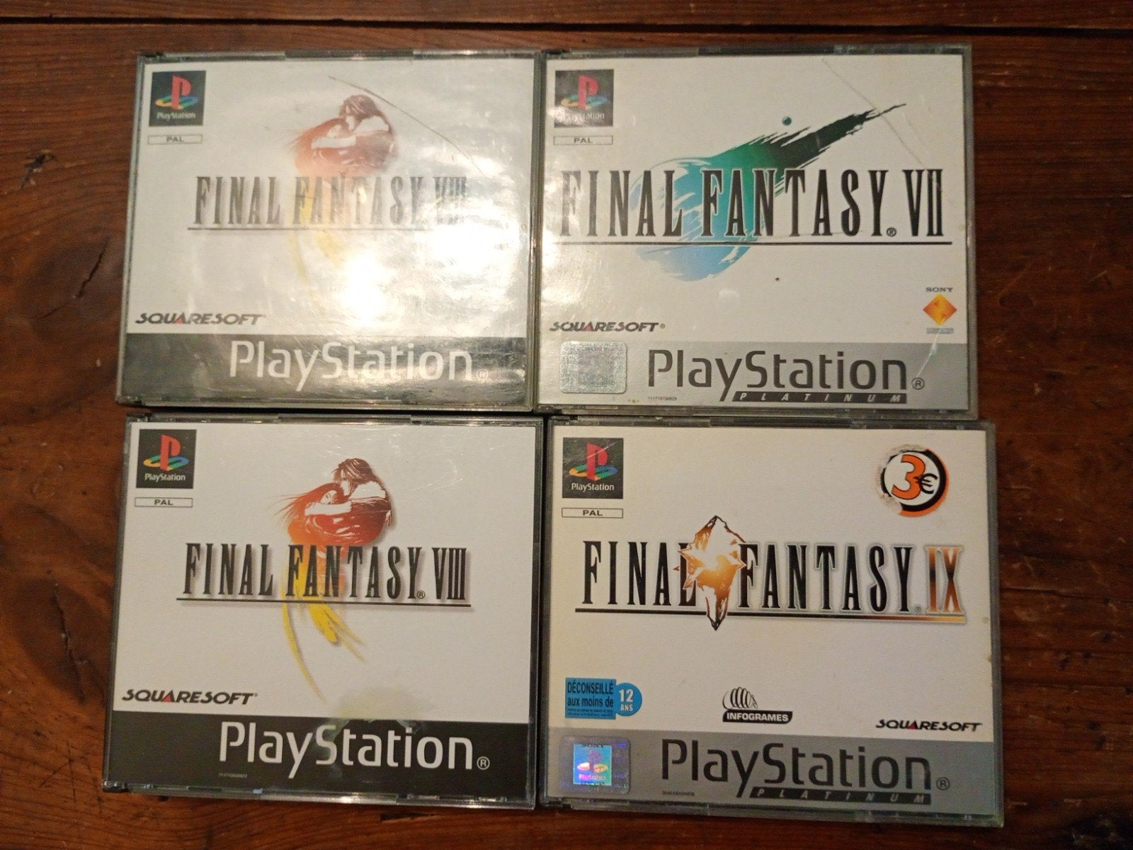 4 jeux final fantasy ps1, Consoles de jeu & Jeux vidéo, Enlèvement