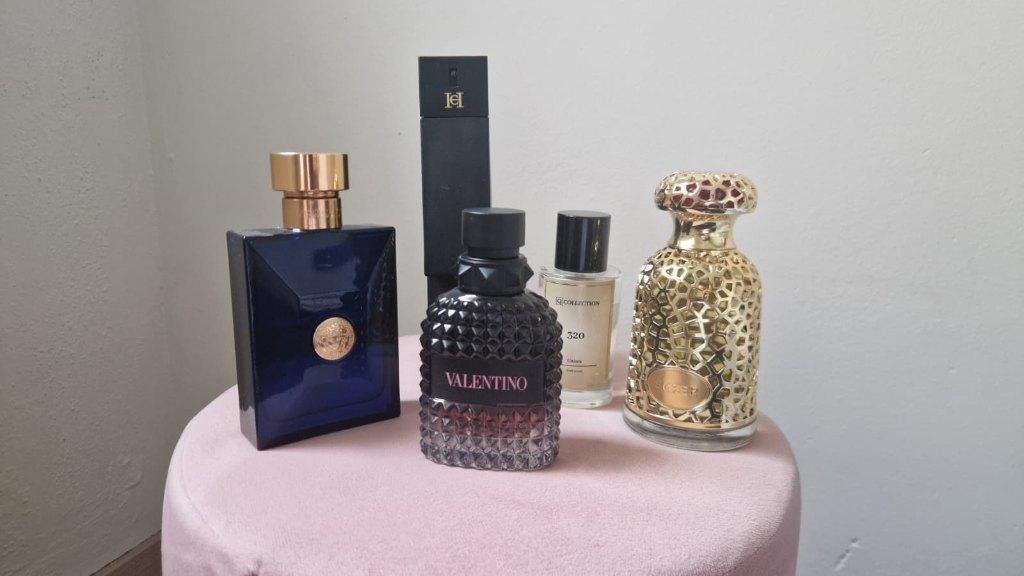 Parfums te koop, Born in roma, CH badboy, Dylan blue, etc.., Handtassen en Accessoires, Uiterlijk | Parfum, Ophalen, Gebruikt