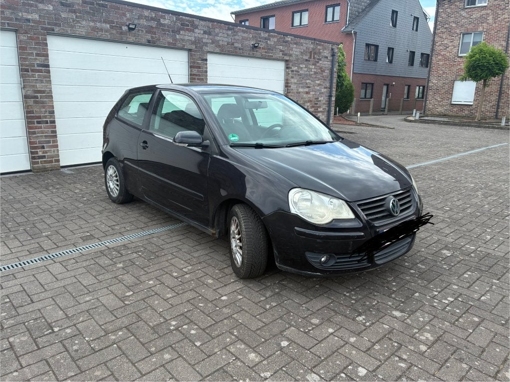 Polo 1.4 benzine - blanco gekeurd voor verkoop - zeer zuinig, Zwart, Handgeschakeld, Euro 4, 1390 cc