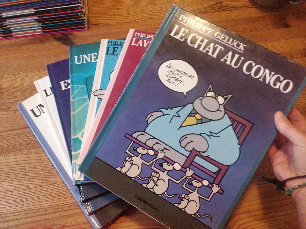 BD Le Chat - plusieurs tomes, Plusieurs BD, Enlèvement, Utilisé, Geluck Philippe