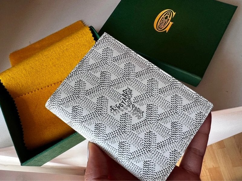White Goyard Wallet, Verzenden, Zo goed als nieuw, Wit, Overige merken