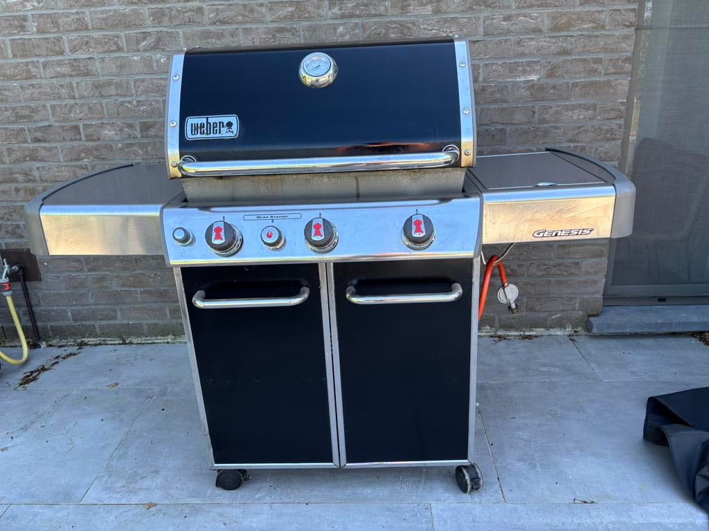 Weber Genesis gas BBQ, Tuin en Terras, Ophalen, Gebruikt