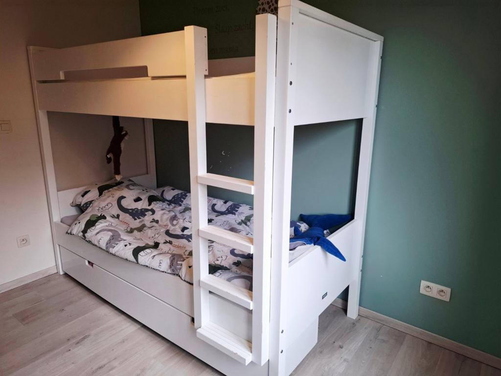 Stapelbed Bopita, Kinderen en Baby's, Kinderkamer | Stapelbedden en Hoogslapers, Stapelbed, Ophalen
