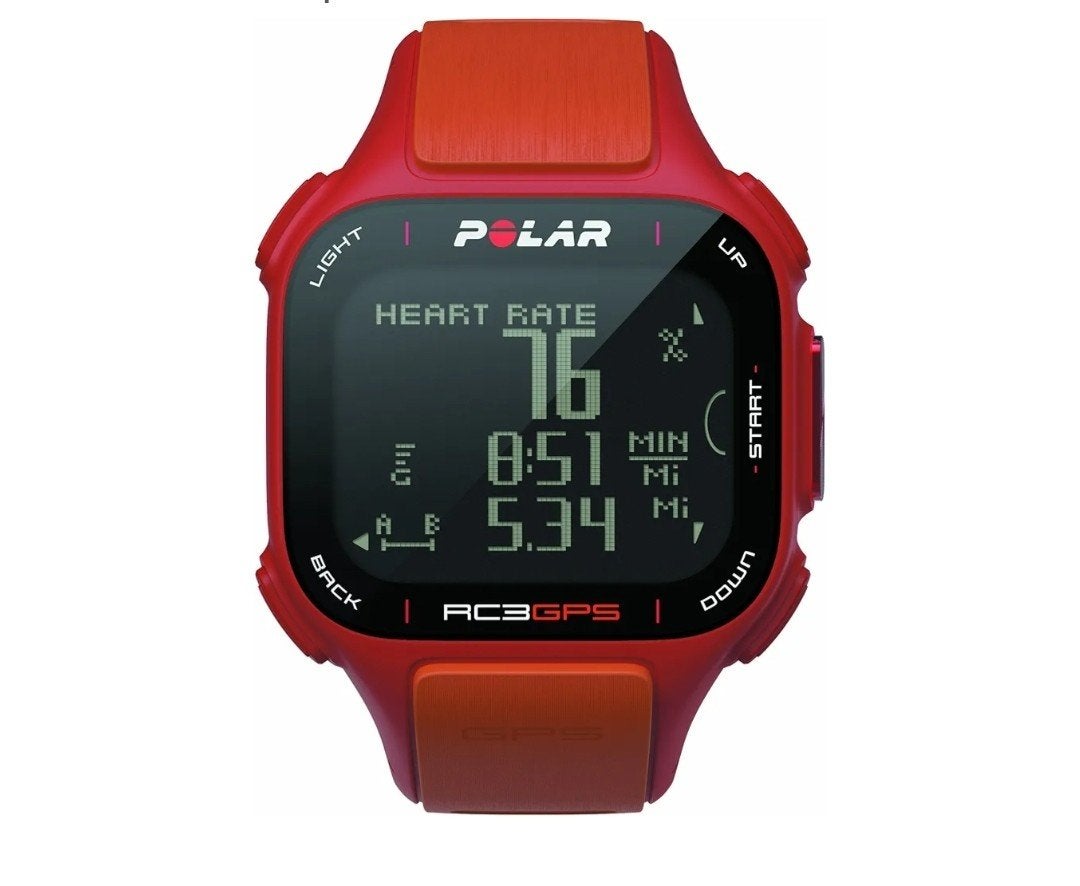 Polar RC3 GPS-sporthorloge met hoogtemeter