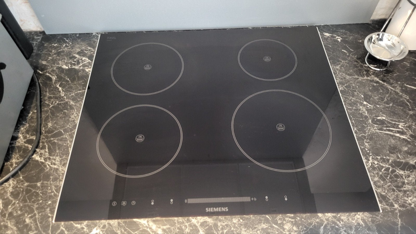 inductiekookplaat Siemens, 4 zones de cuisson, Encastré, Enlèvement, Utilisé