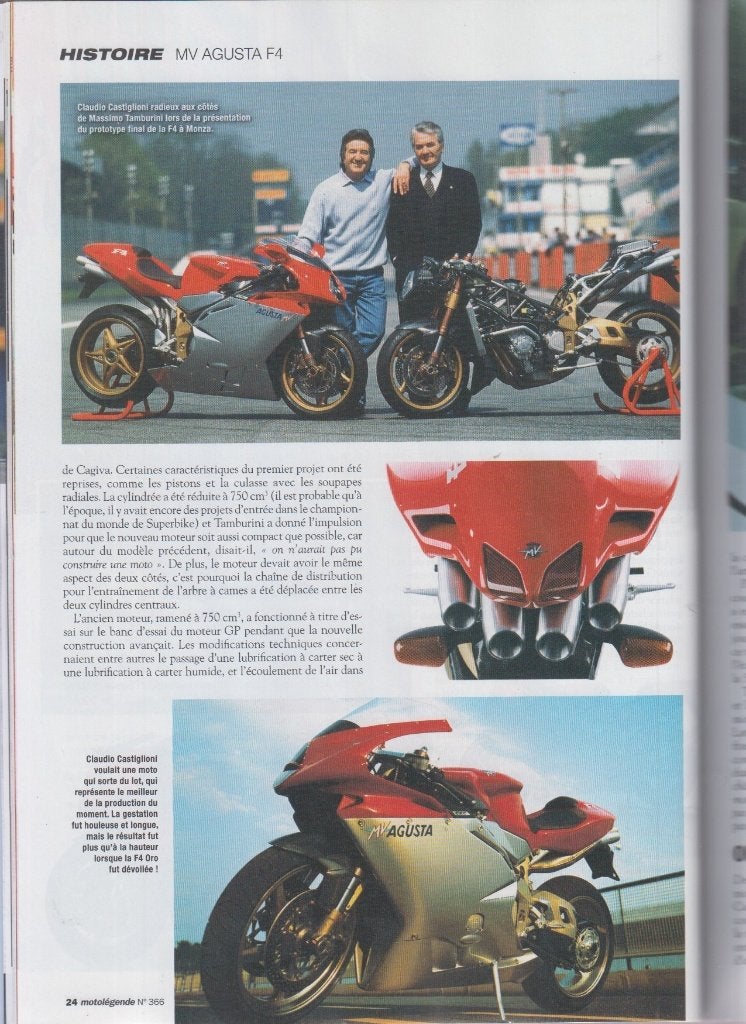 Moto MV Agusta F4 collection, Verzenden, Gelezen