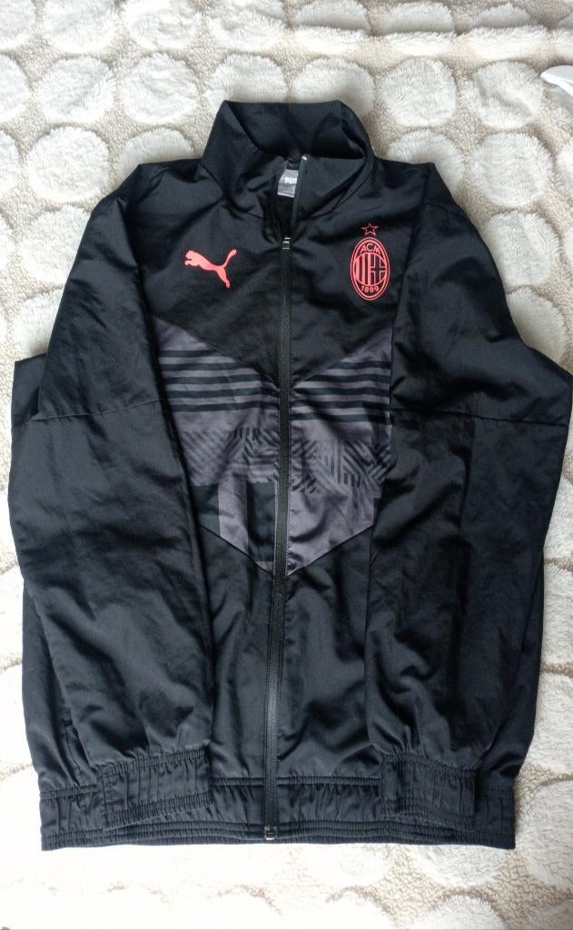 Veste survêtement ac milan, Sports & Fitness, Football, Taille S, Envoi, Comme neuf, Survêtement