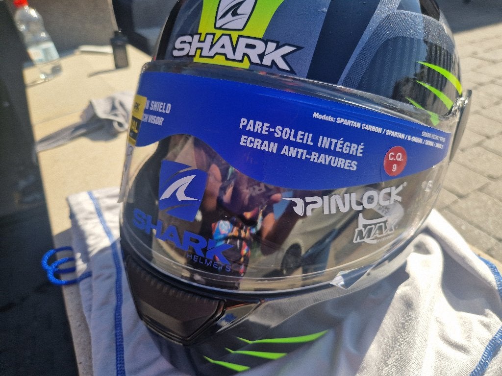 Neuf Casque Moto Shark D-skwal Mercurium taille M, Motos, Vêtements | Casques de moto, M, Enlèvement, Neuf, sans ticket, Casque intégral