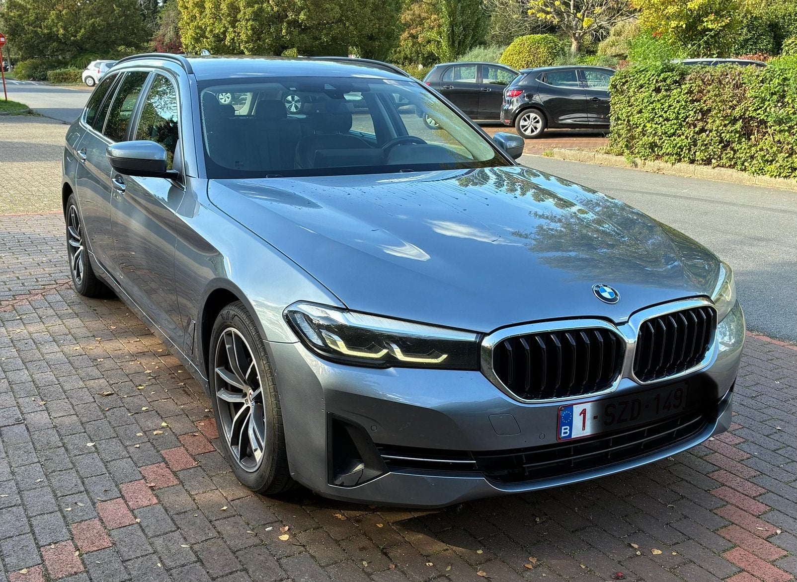 BMW 520d Touring uit 2021 (facelift)., Automaat, 4 cilinders, Leder, 5 deurs