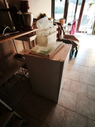 frigo réfrigérateur smeg occasion à vendre, Elektronische apparatuur, Ophalen, Gebruikt