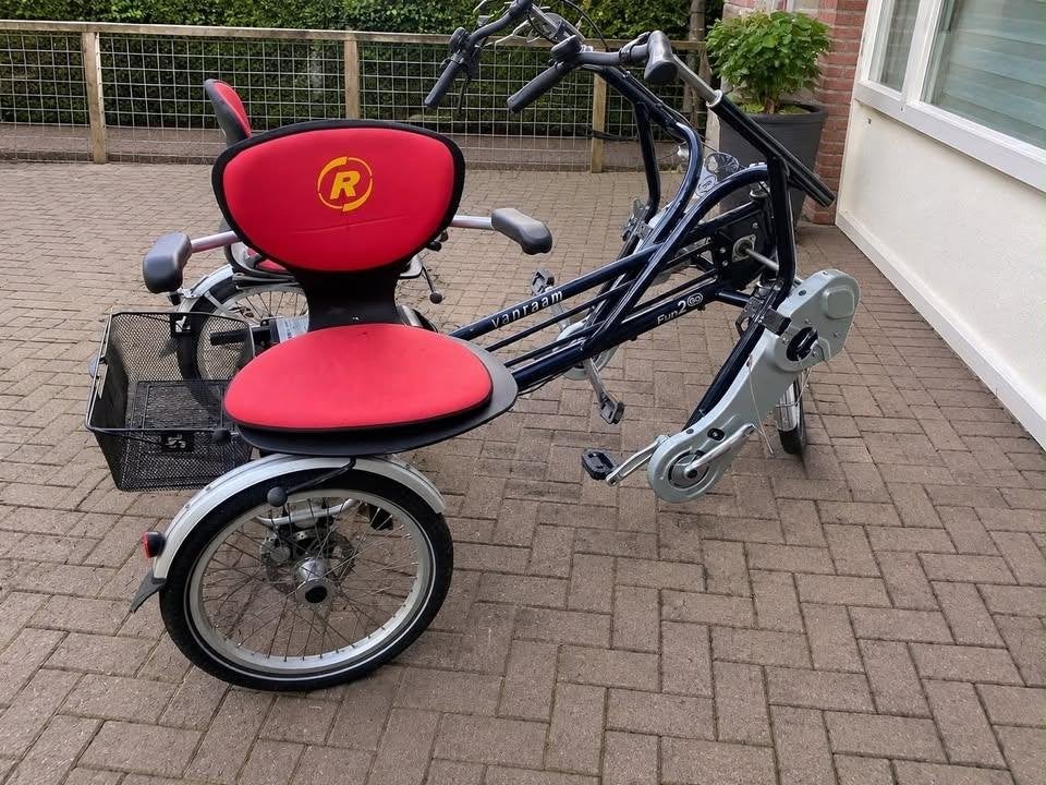 Electrische Duofiets Van raam Fun to Go met Accu 880wh., Fietsen en Brommers, Ophalen of Verzenden, Gebruikt