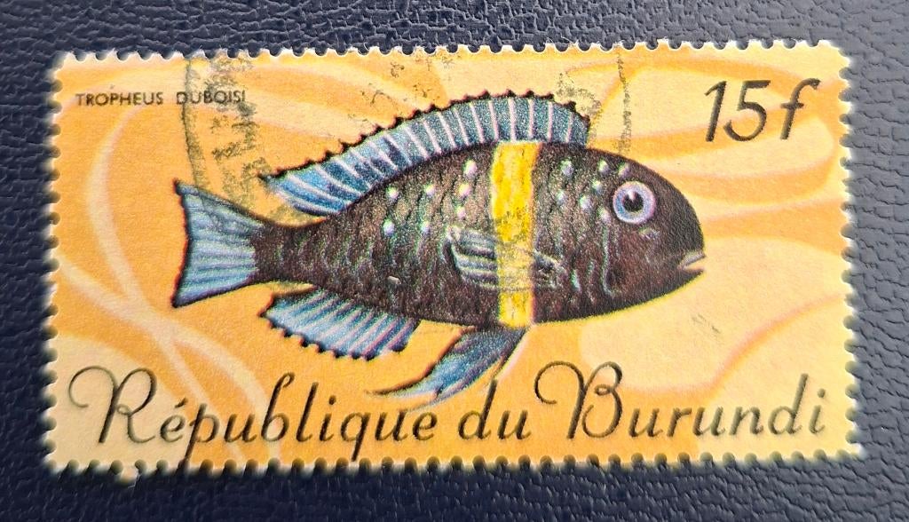 Postzegel Burundi OBP 228 = Y&T 228, Postzegels en Munten, Ophalen of Verzenden, Gestempeld