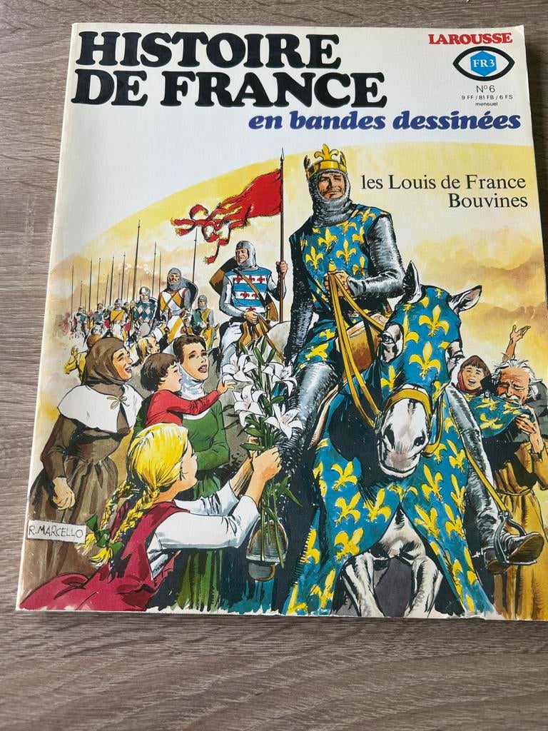 Histoire de France en bandes dessinées, Plusieurs BD, Enlèvement, Utilisé
