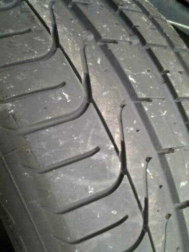 4 Goodyear 225 45 17 91w runflat zomerbanden, Ophalen, Gebruikt, 17 inch, Band(en)