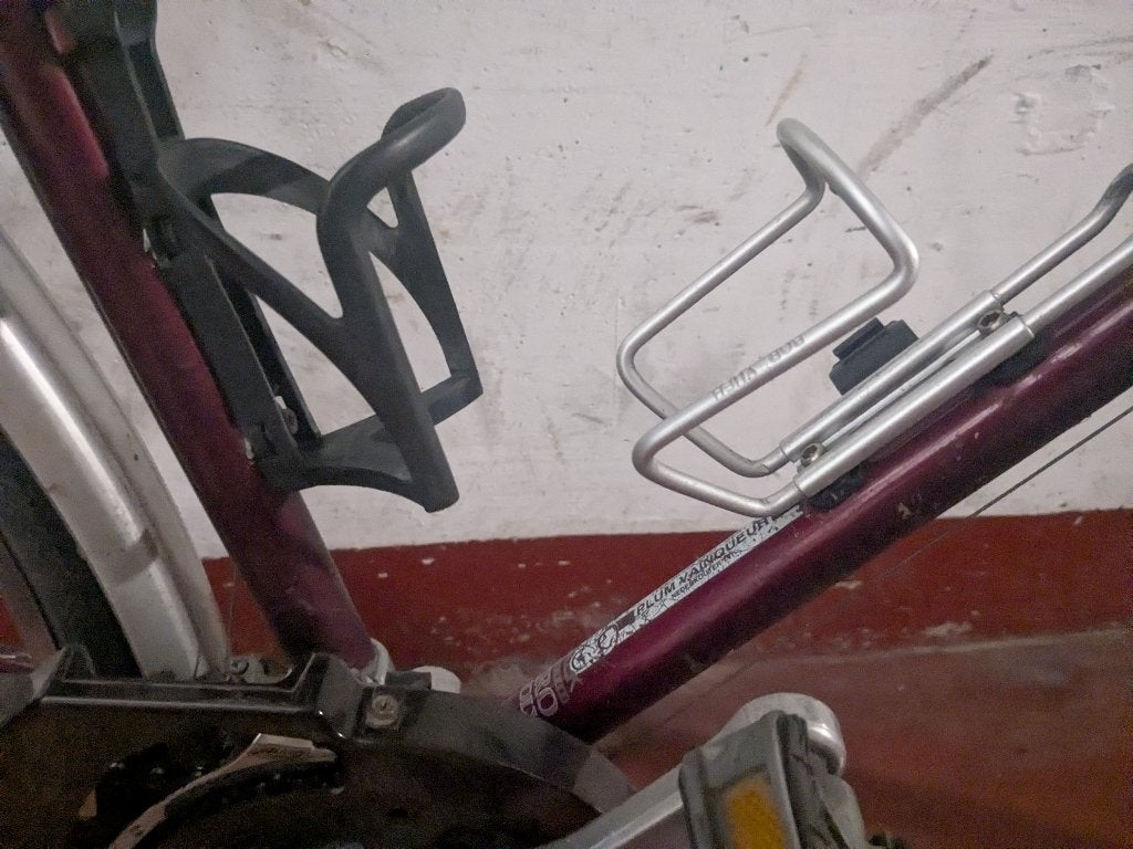 Drinkbushouder fiets 2 stuks, Enlèvement, Utilisé, Autres types, Autres matériaux