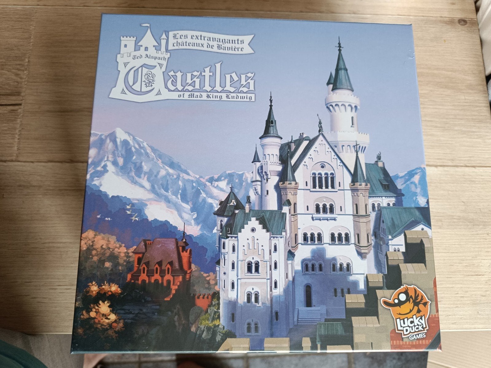 Castles of Mad King Ludwig en français, Hobby en Vrije tijd, Gezelschapsspellen | Bordspellen, Ophalen of Verzenden, Nieuw, Lucky duck games